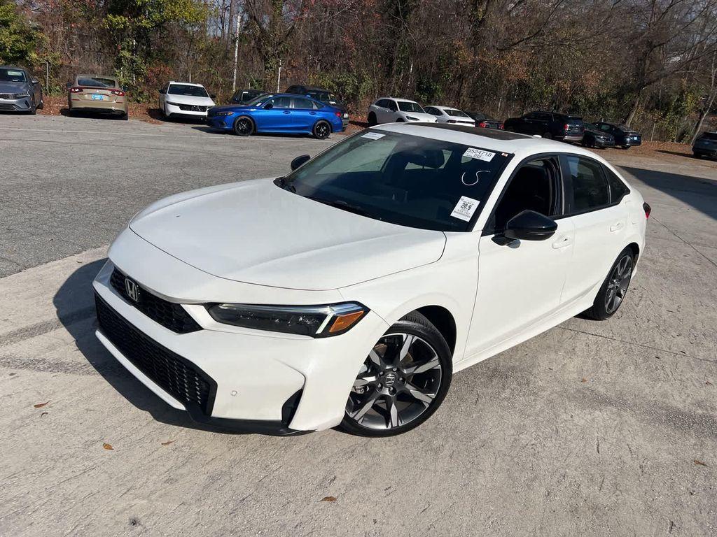 used 2025 Honda Civic Hybrid car, priced at $28,142