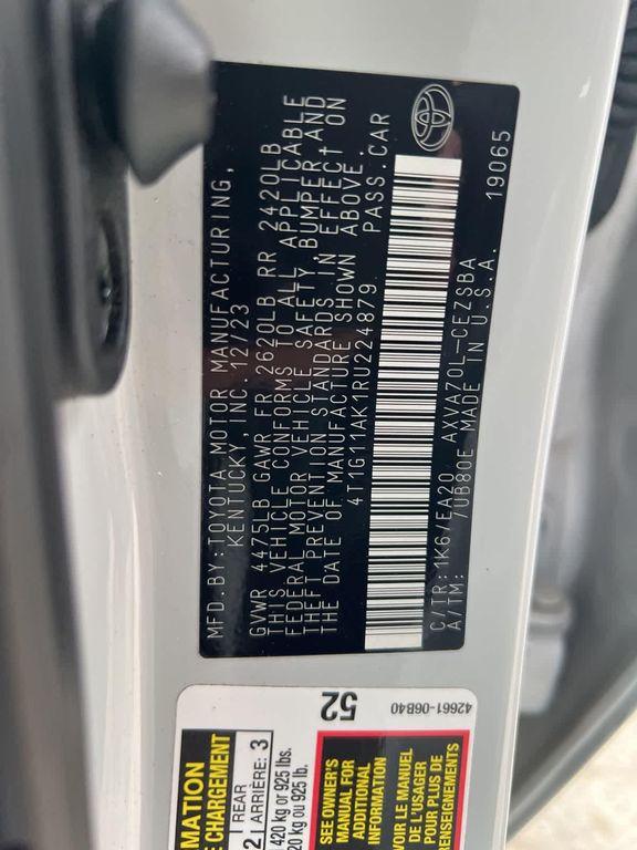 used 2024 Toyota Camry car, priced at $24,366