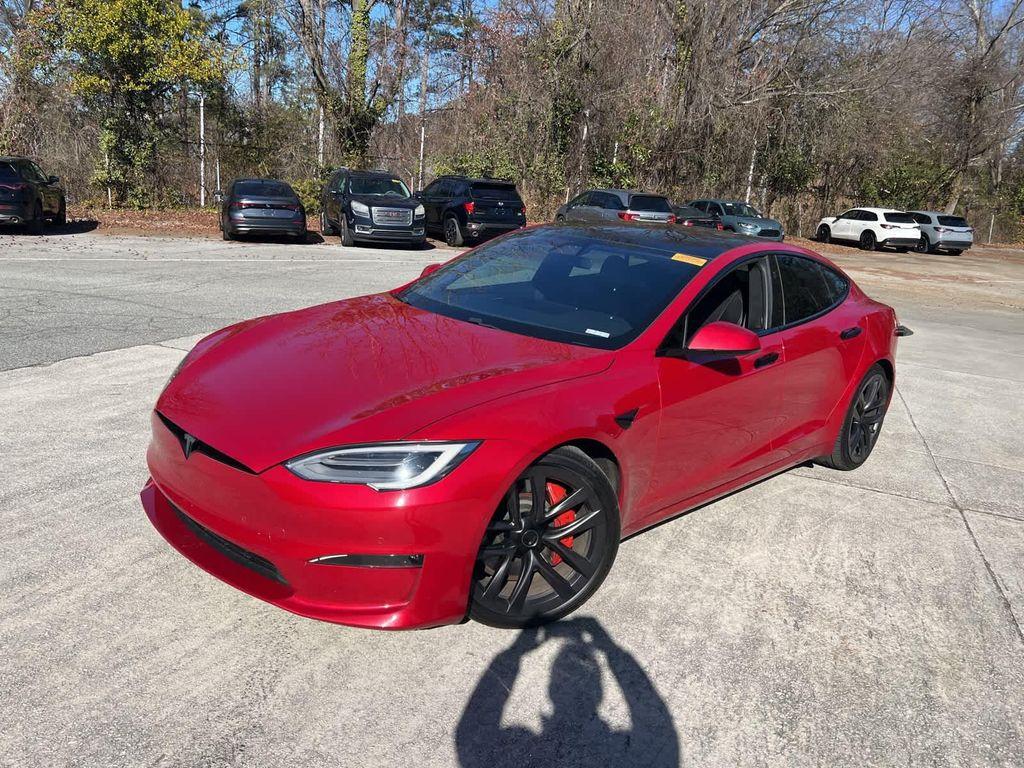 used 2021 Tesla Model S car, priced at $47,711
