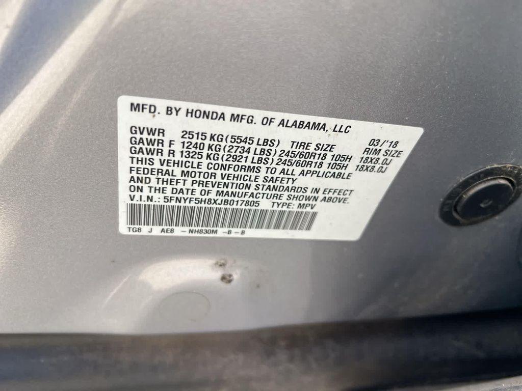 used 2018 Honda Pilot car, priced at $16,985