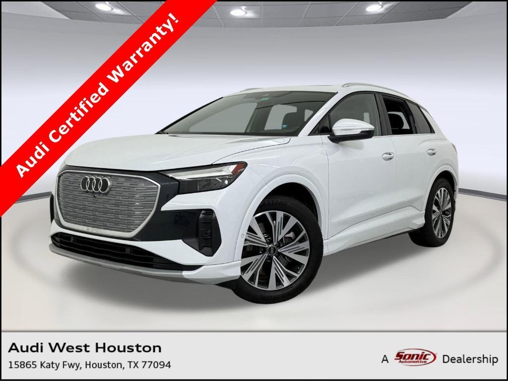 used 2023 Audi Q4 e-tron car, priced at $23,999