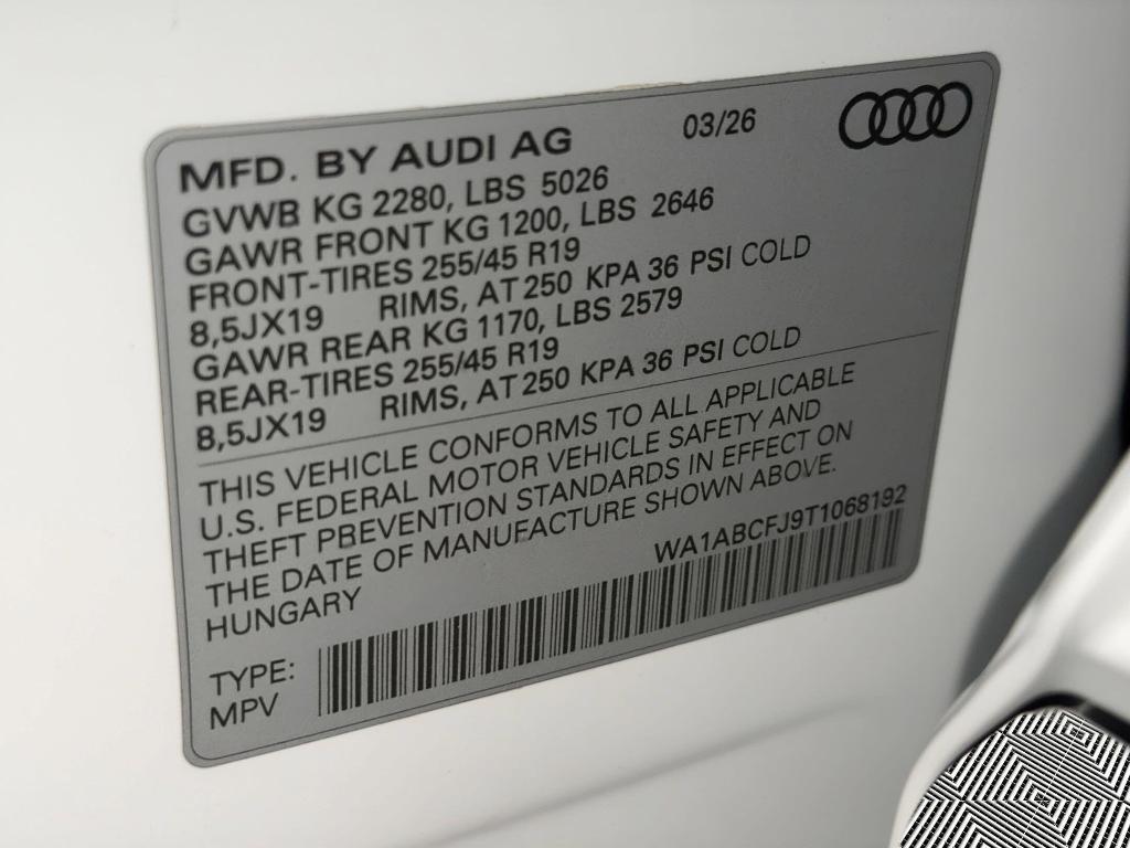 new 2026 Audi Q3 car, priced at $46,025