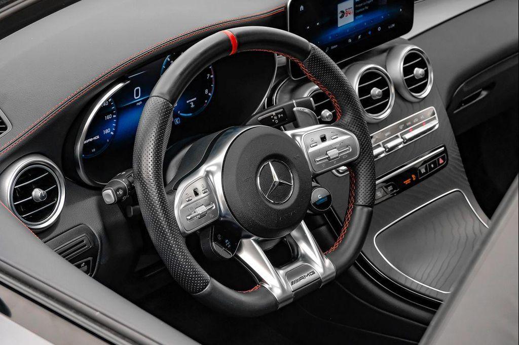 used 2021 Mercedes-Benz AMG GLC 43 car, priced at $39,990