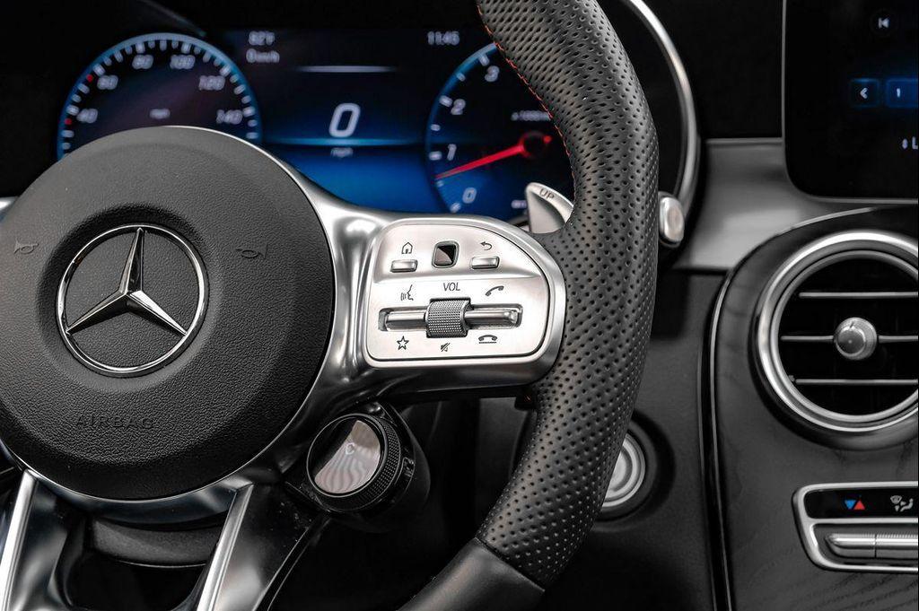 used 2021 Mercedes-Benz AMG GLC 43 car, priced at $39,990