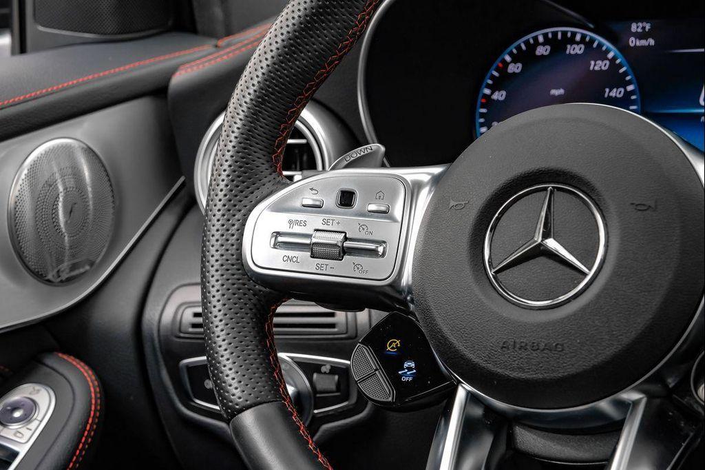 used 2021 Mercedes-Benz AMG GLC 43 car, priced at $39,990