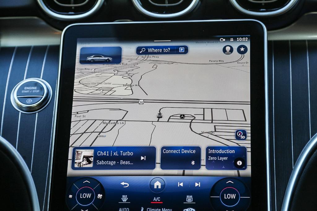 used 2024 Mercedes-Benz C-Class car, priced at $49,995