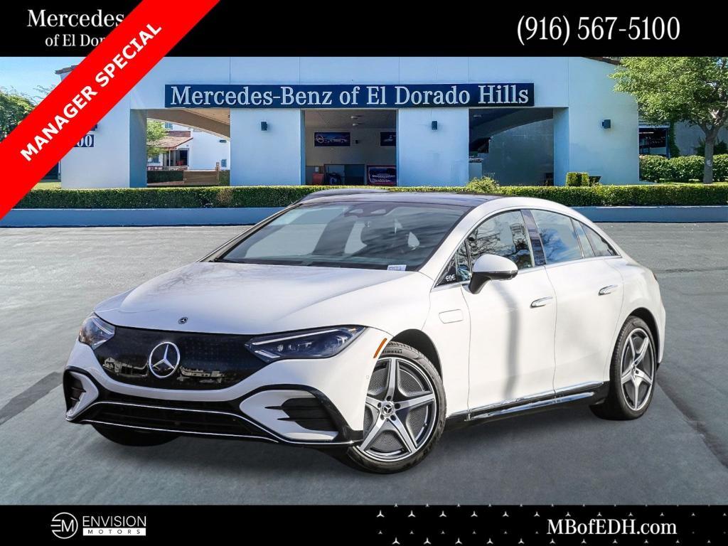used 2024 Mercedes-Benz EQE 350 car, priced at $49,885