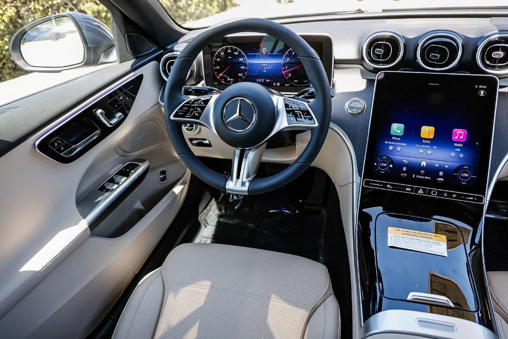 new 2025 Mercedes-Benz C-Class car, priced at $53,805