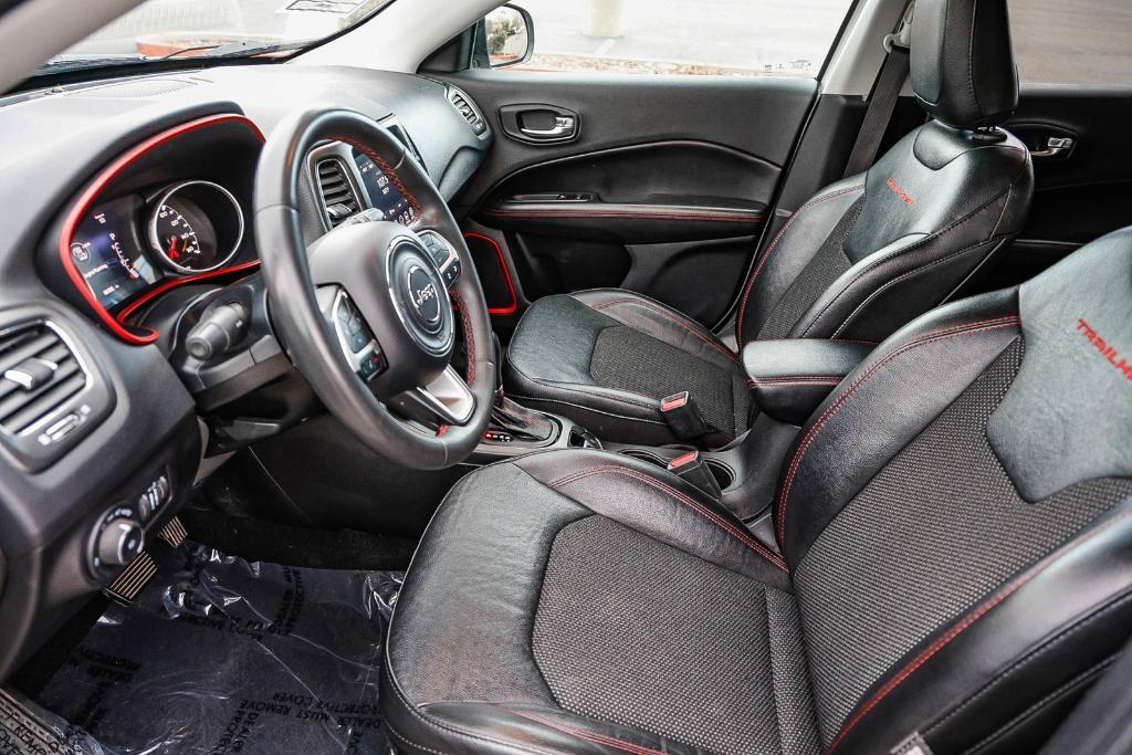 used 2021 Jeep Compass car, priced at $15,295