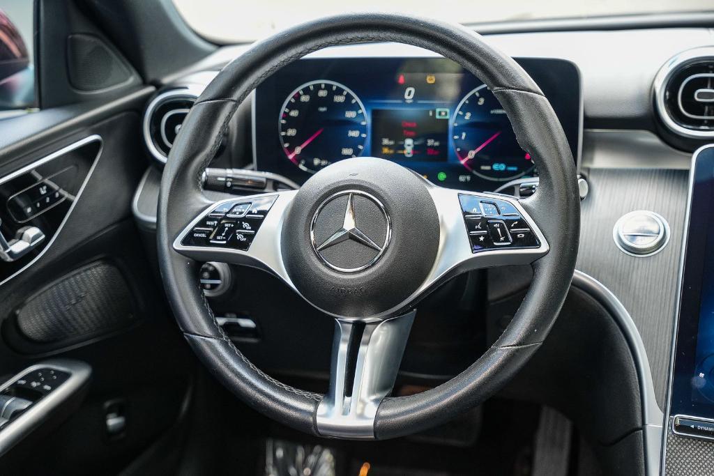 used 2022 Mercedes-Benz C-Class car, priced at $28,595