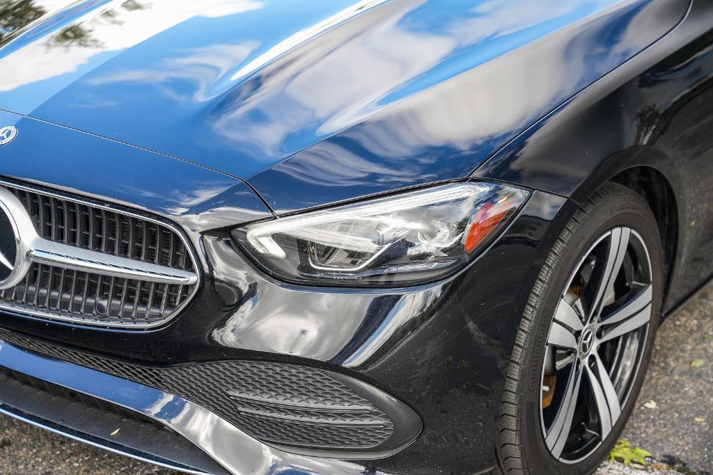 used 2022 Mercedes-Benz C-Class car, priced at $28,595
