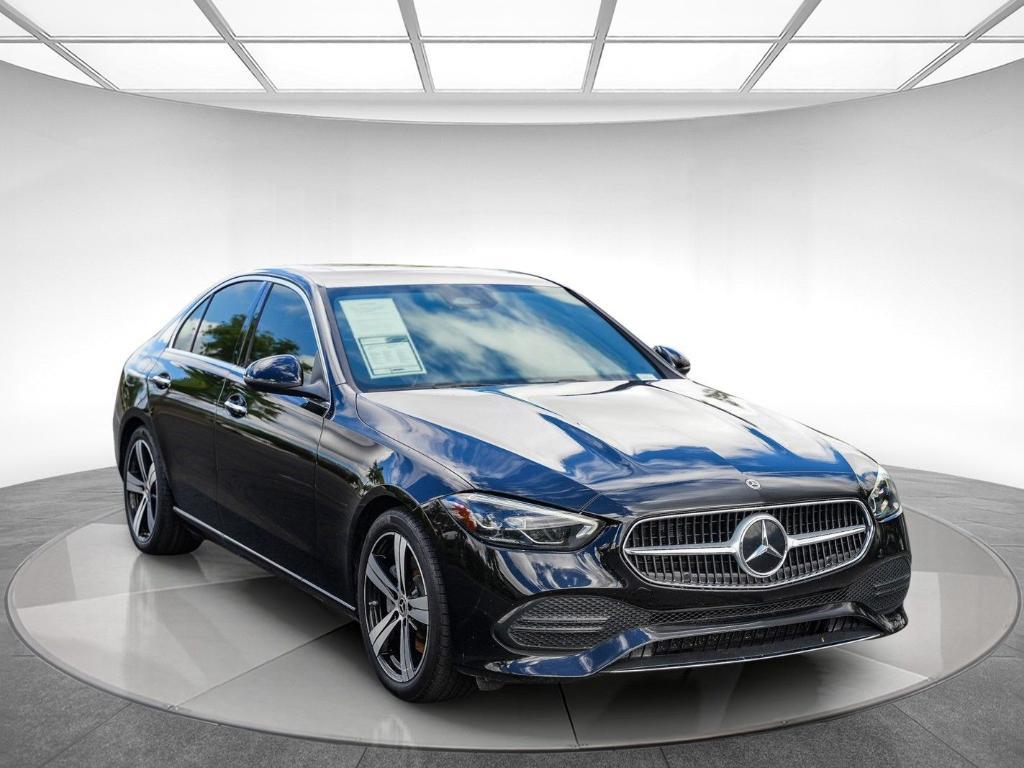 used 2022 Mercedes-Benz C-Class car, priced at $28,595