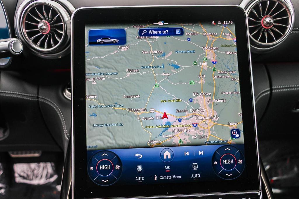 new 2026 Mercedes-Benz AMG SL 43 car, priced at $117,910