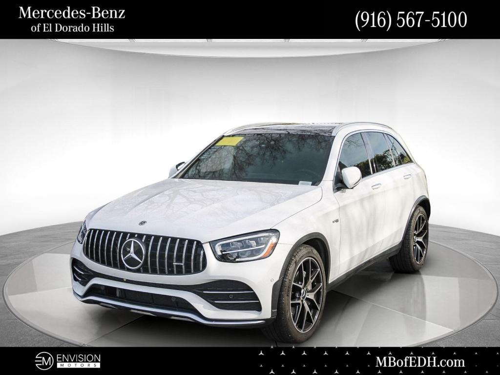 used 2021 Mercedes-Benz AMG GLC 43 car, priced at $41,595