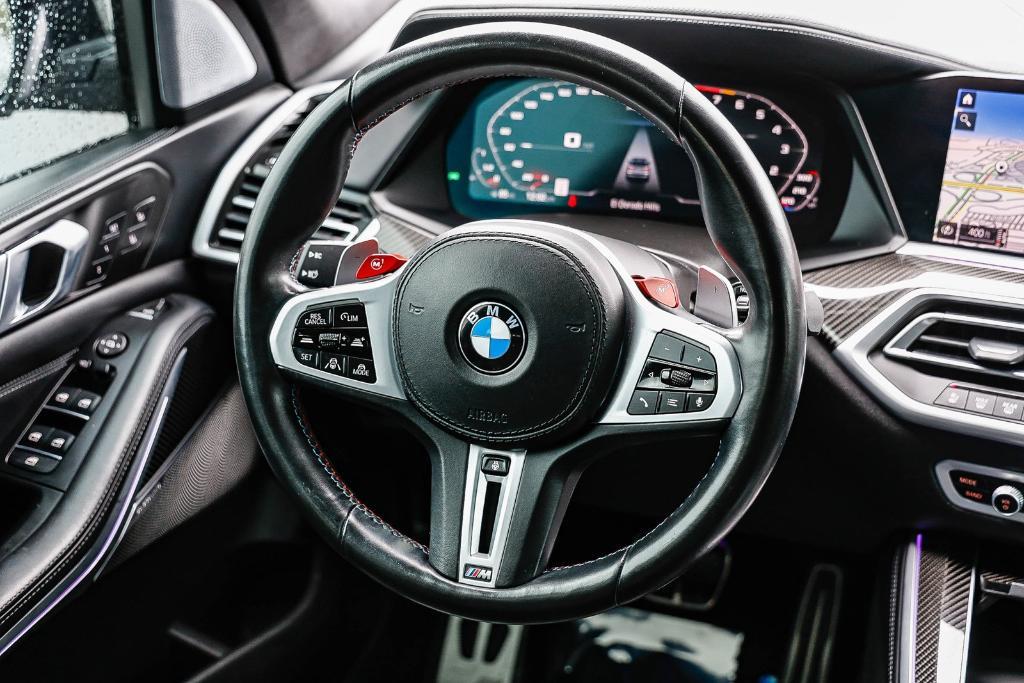 used 2023 BMW X5 M car, priced at $71,595