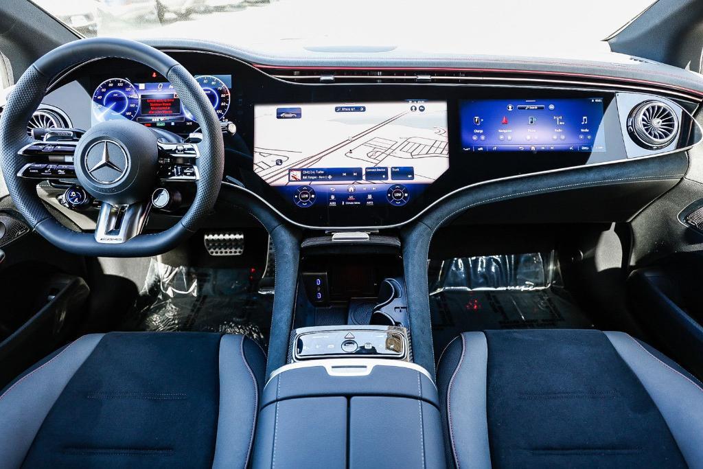 new 2025 Mercedes-Benz AMG EQE car, priced at $114,035
