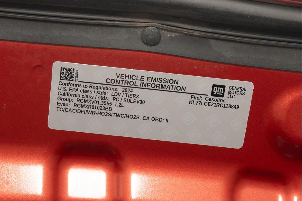 used 2024 Chevrolet Trax car, priced at $20,988