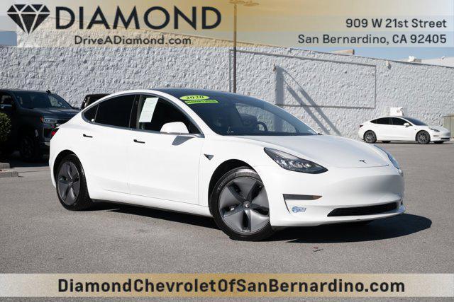 used 2020 Tesla Model 3 car, priced at $21,988