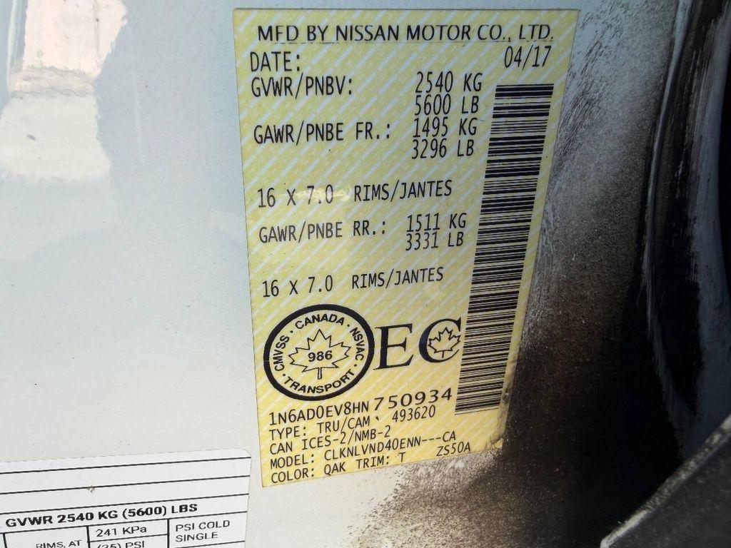 used 2017 Nissan Frontier car, priced at $17,995