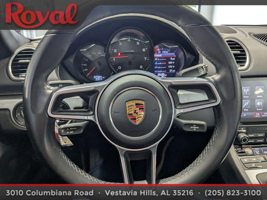 used 2018 Porsche 718 Cayman car, priced at $51,470