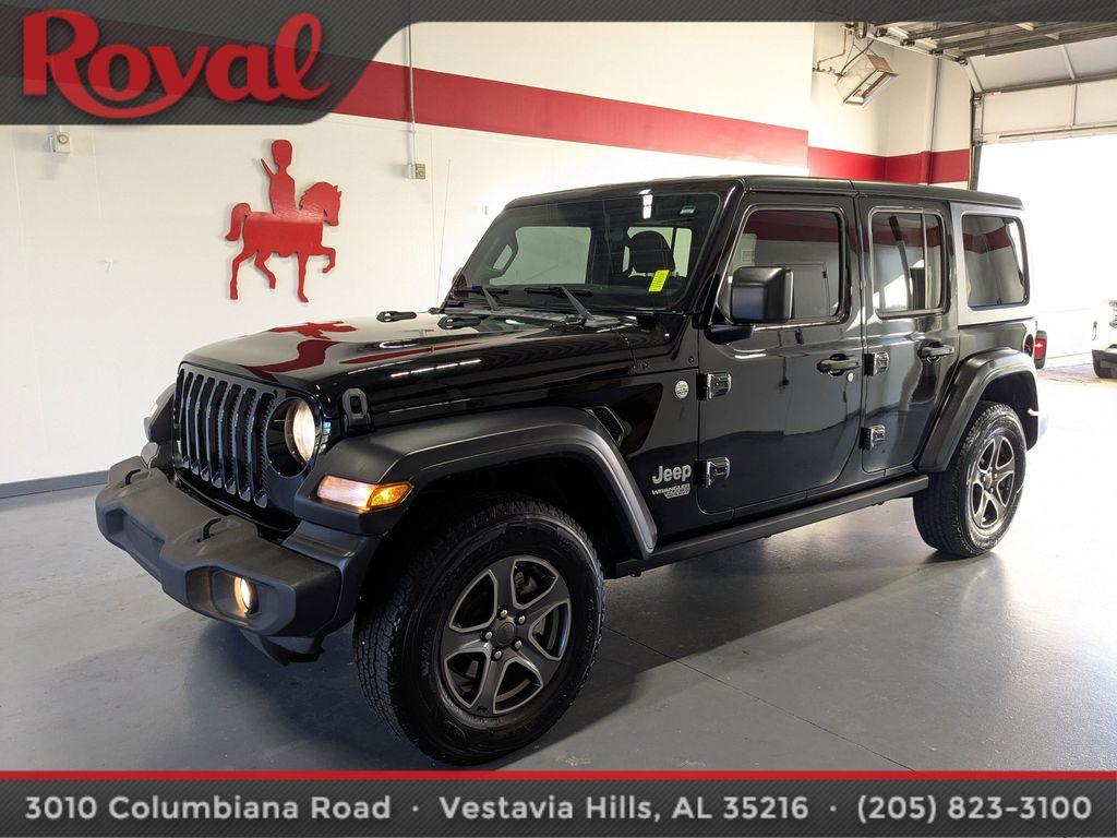 used 2018 Jeep Wrangler Unlimited car, priced at $19,494