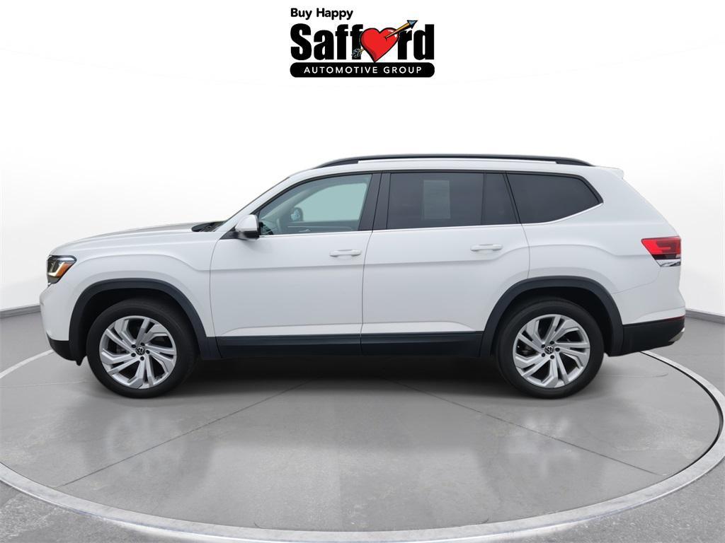 used 2021 Volkswagen Atlas car, priced at $23,679