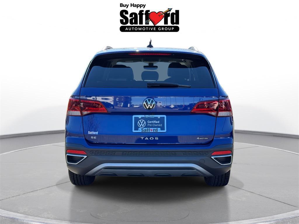 used 2022 Volkswagen Taos car, priced at $21,423