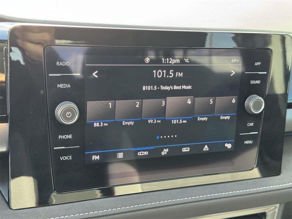 used 2025 Volkswagen Taos car, priced at $24,300