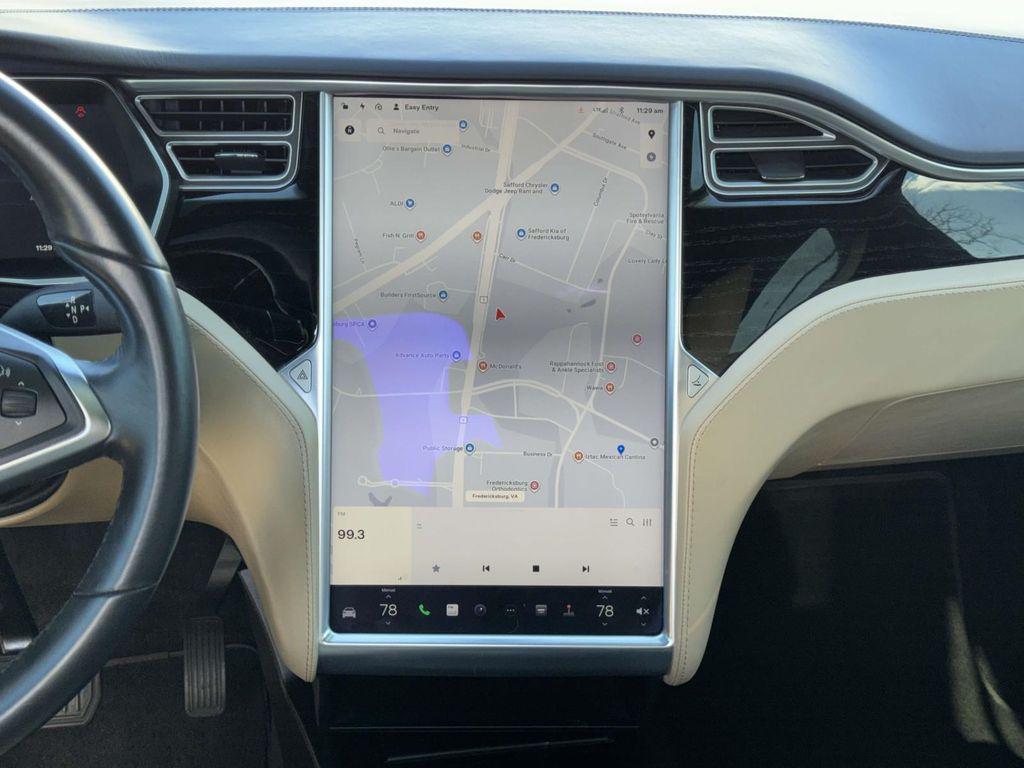 used 2016 Tesla Model X car, priced at $19,500