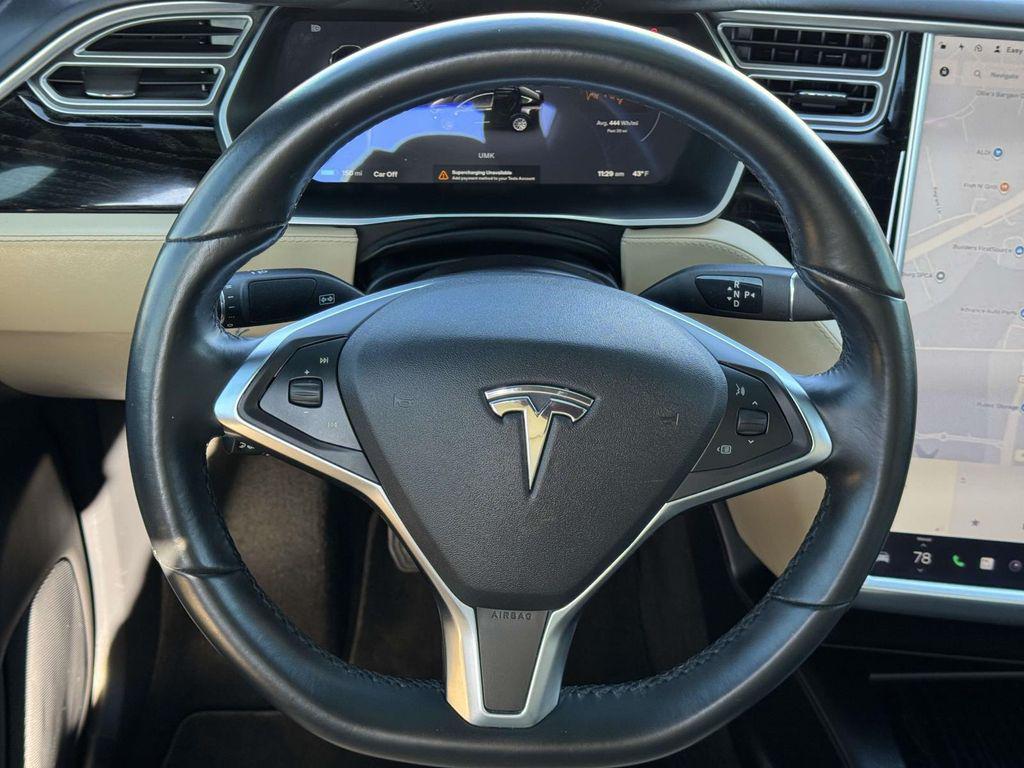 used 2016 Tesla Model X car, priced at $19,500