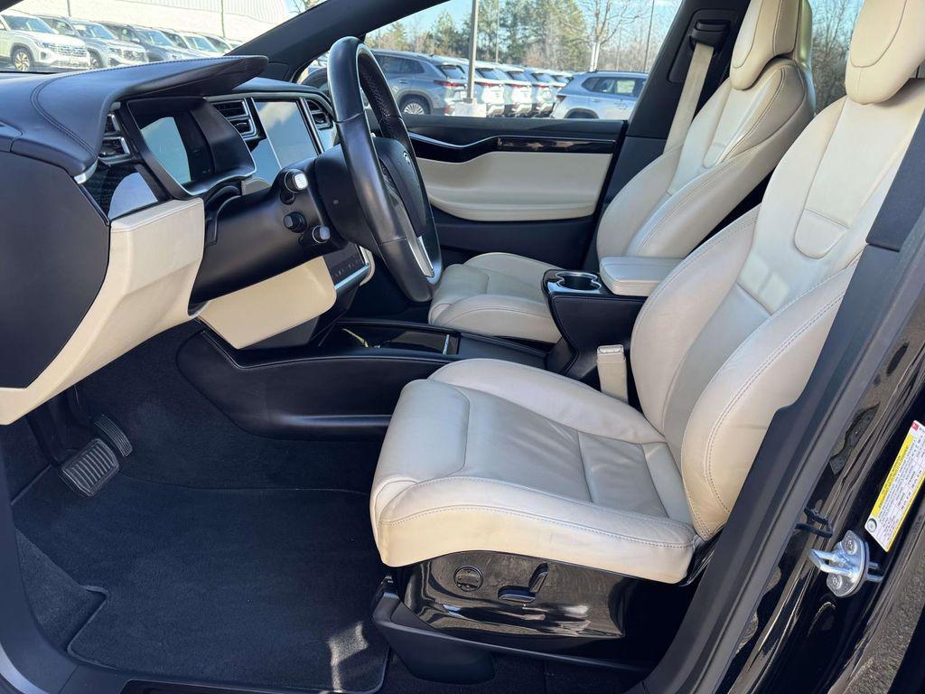 used 2016 Tesla Model X car, priced at $19,500