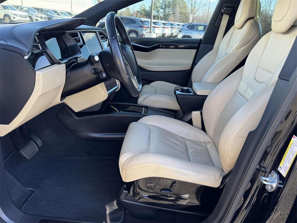 used 2016 Tesla Model X car, priced at $24,000