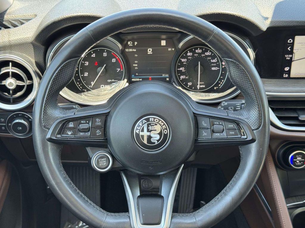 used 2021 Alfa Romeo Stelvio car, priced at $21,998