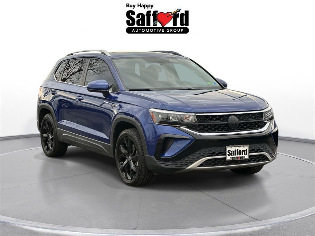 used 2022 Volkswagen Taos car, priced at $17,000