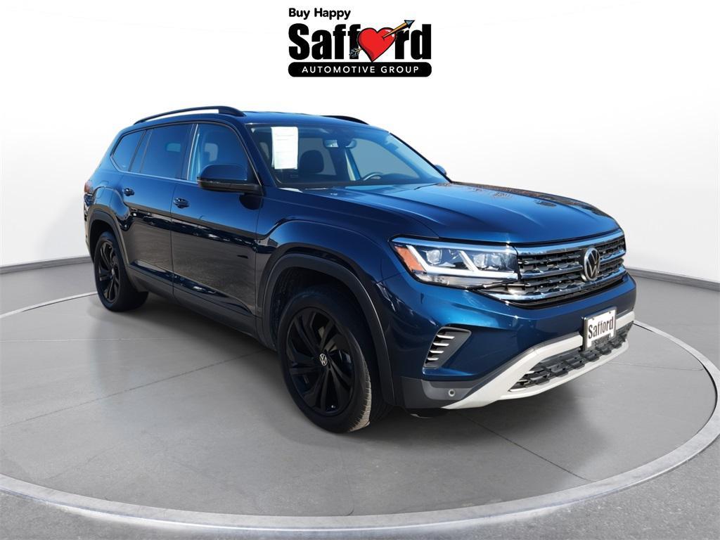 used 2022 Volkswagen Atlas car, priced at $26,000