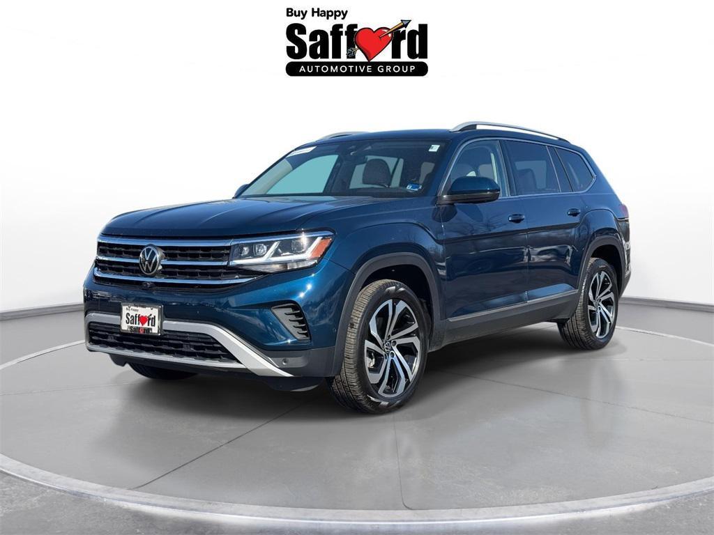 used 2021 Volkswagen Atlas car, priced at $28,000