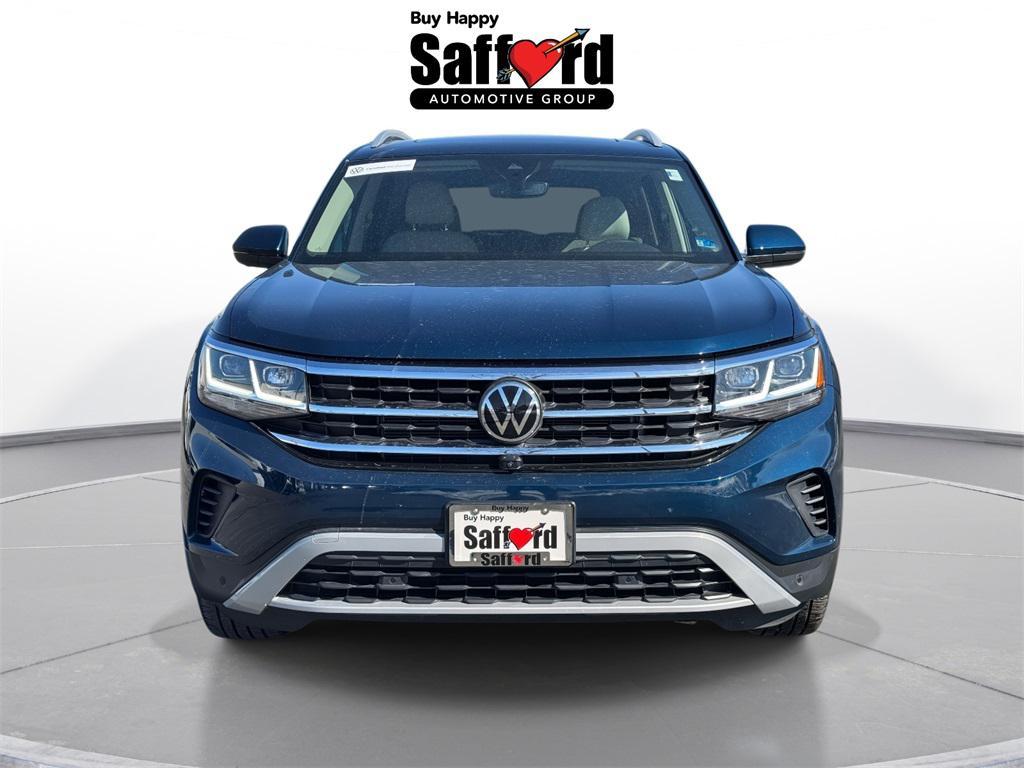 used 2021 Volkswagen Atlas car, priced at $28,000