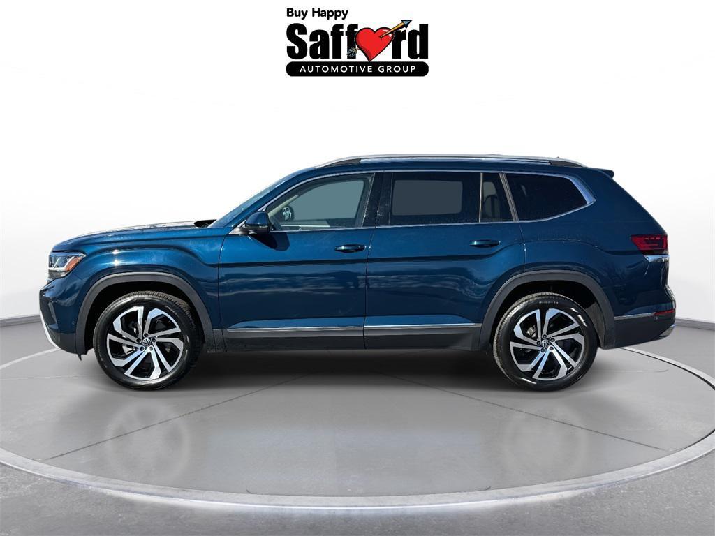 used 2021 Volkswagen Atlas car, priced at $28,000