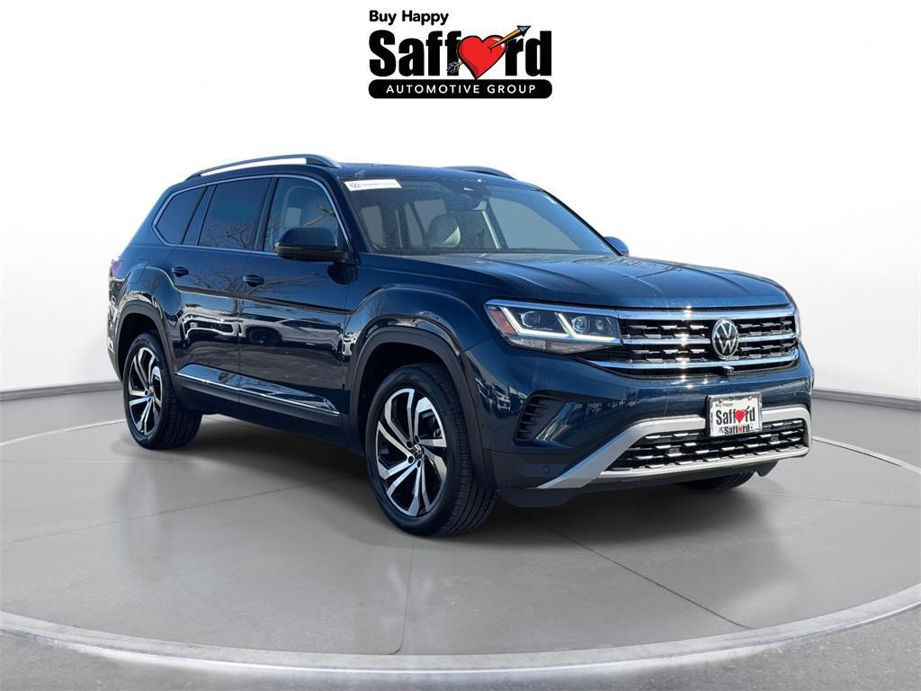 used 2021 Volkswagen Atlas car, priced at $28,000