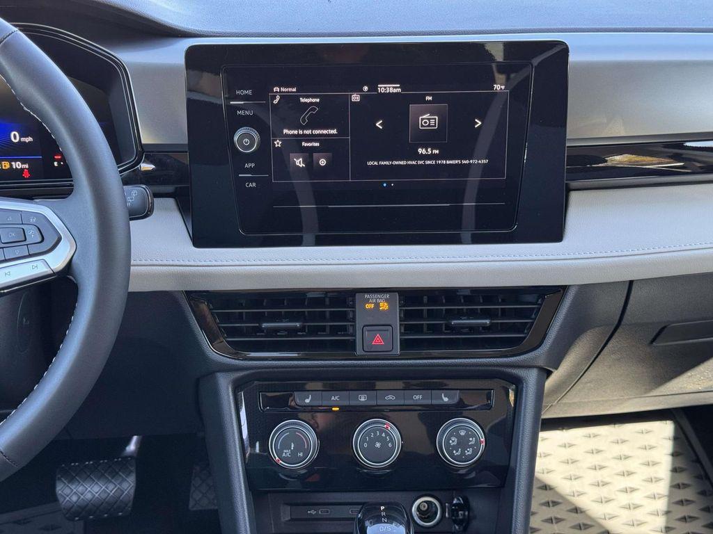 new 2025 Volkswagen Taos car, priced at $25,500