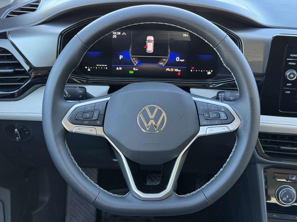 new 2025 Volkswagen Taos car, priced at $25,500