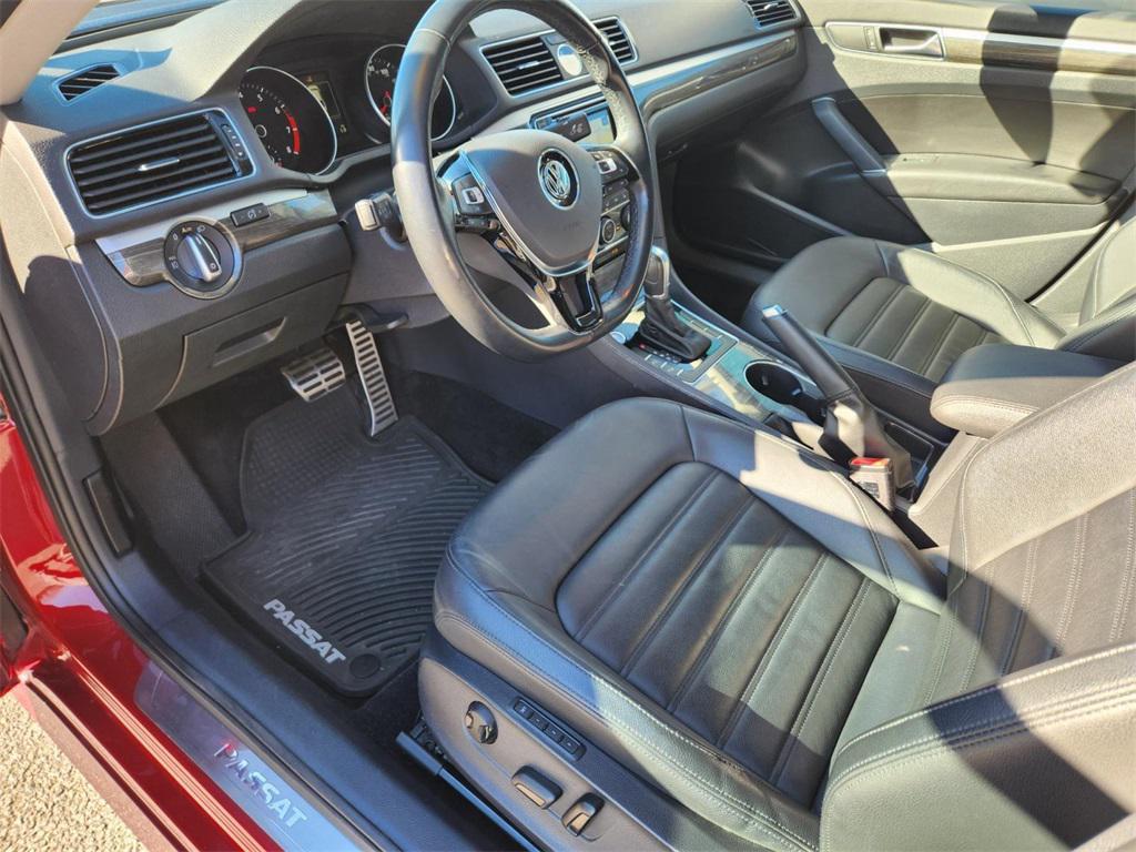 used 2017 Volkswagen Passat car, priced at $15,000
