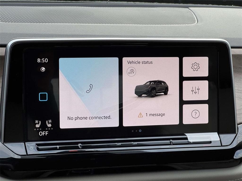 new 2026 Volkswagen Atlas car, priced at $45,021