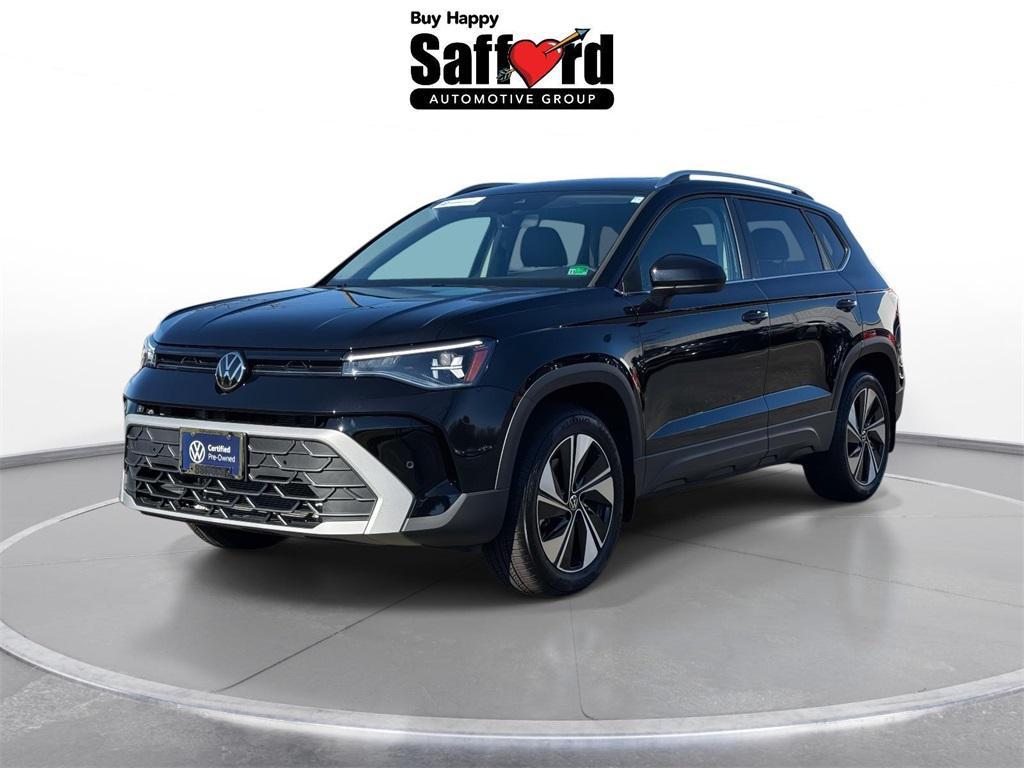 used 2025 Volkswagen Taos car, priced at $25,000