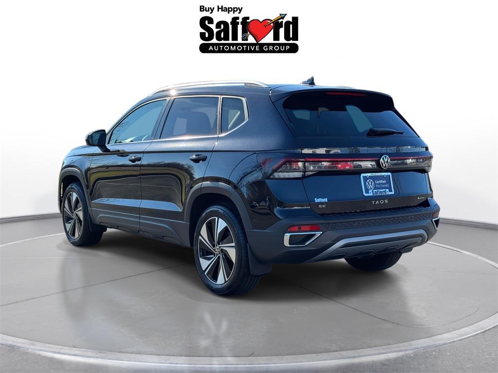 used 2025 Volkswagen Taos car, priced at $25,000