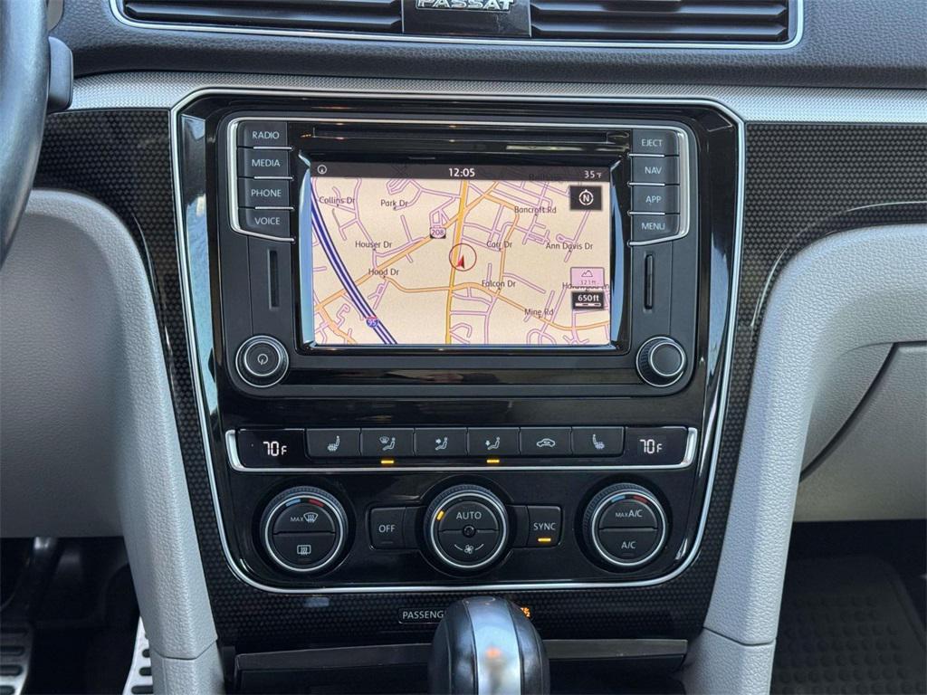 used 2019 Volkswagen Passat car, priced at $16,000