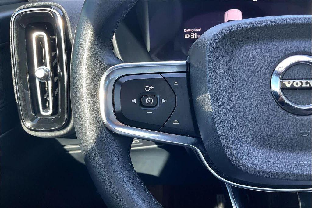 used 2023 Volvo C40 Recharge Pure Electric car, priced at $25,150