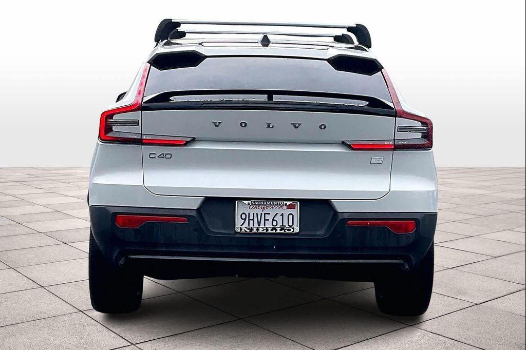 used 2023 Volvo C40 Recharge Pure Electric car, priced at $26,998