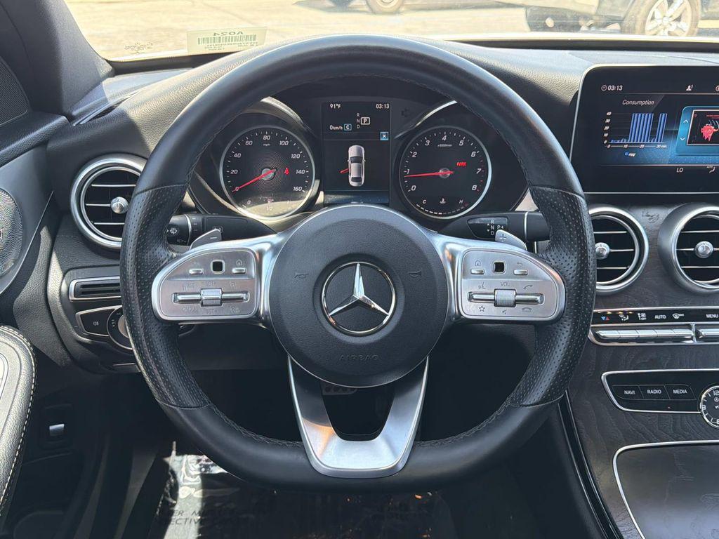 used 2019 Mercedes-Benz C-Class car, priced at $21,400