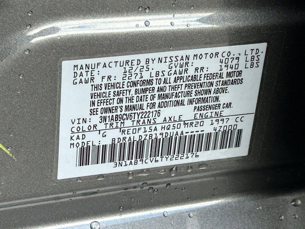 new 2026 Nissan Sentra car, priced at $21,668